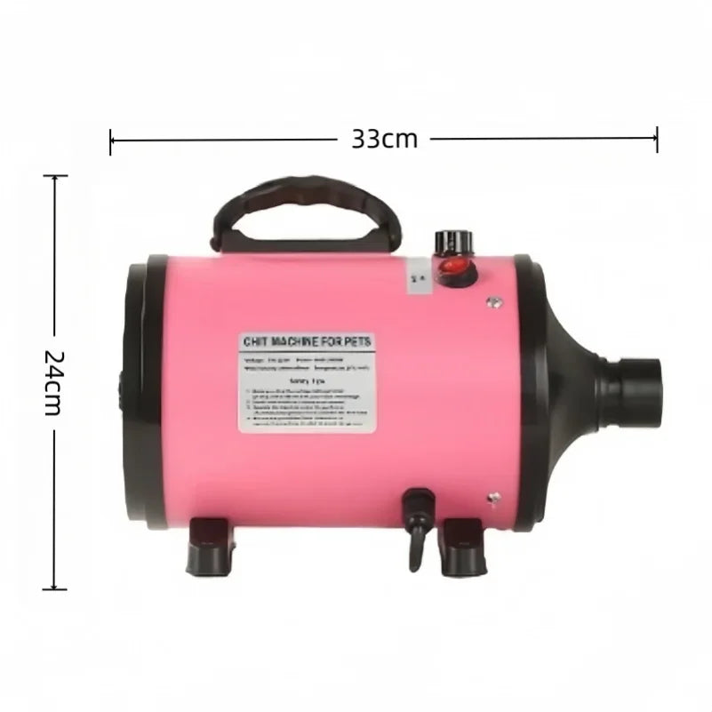 2800W Pet Dog Hair Dryer Blower – High-Power Low-Noise Grooming Pet Hair Dryer Zpaxo