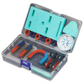 Labs Junior Science Magnetism Sets Bar Ring Experiment Education Fidget Magnets Horseshoe Compass Tool Kit Gifts for Kids Zpaxo 1 Set