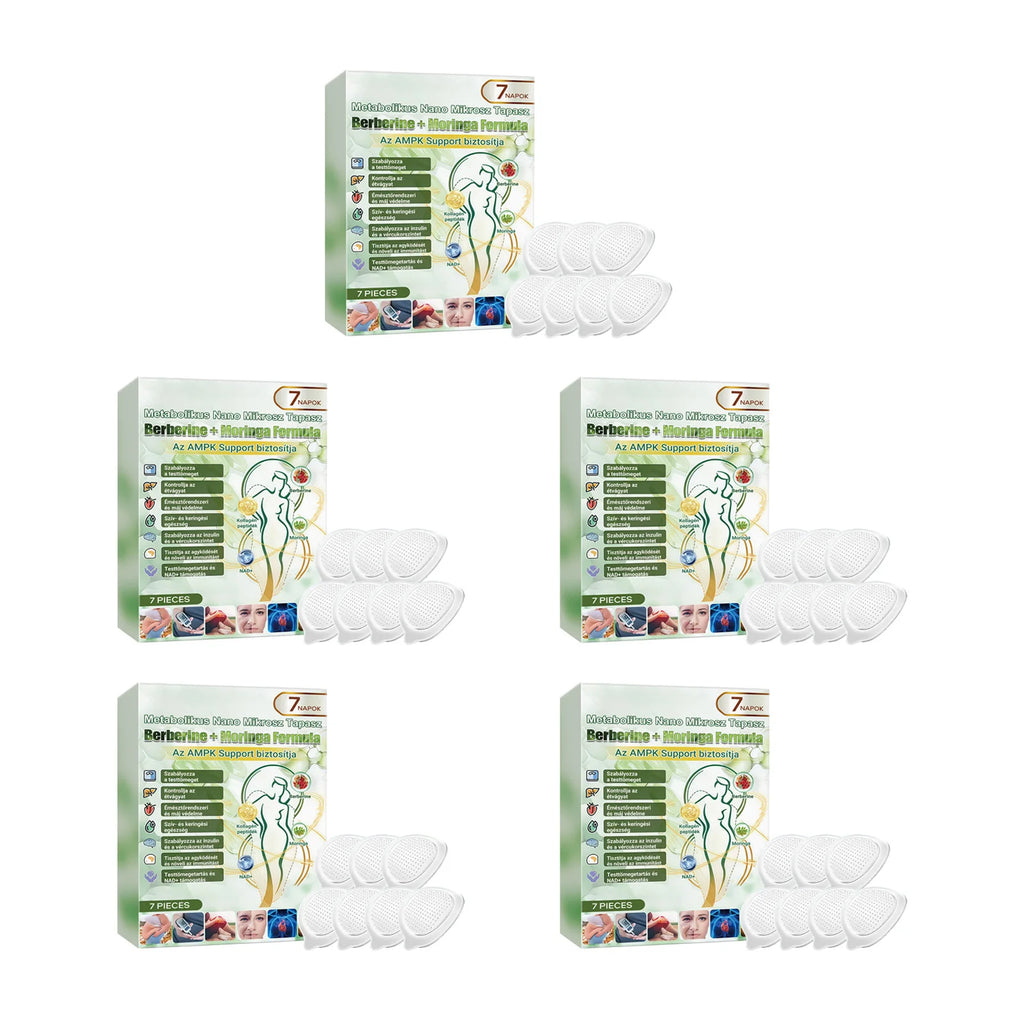Nano Microneedle Body Firming Patch – Collagen, NAD+ | 7 Pcs Microneedle Skin Patch Zpaxo 35pcs Boxed