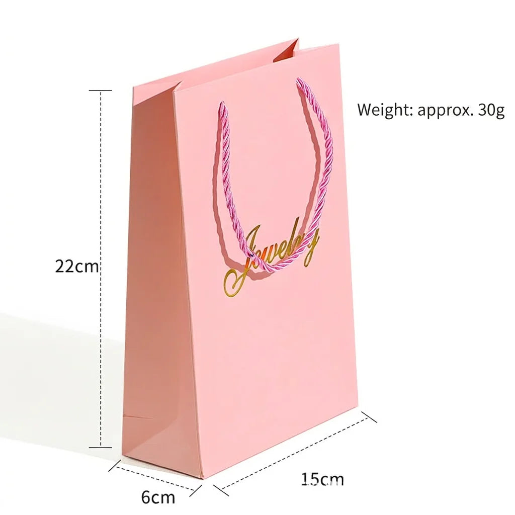 Fashion Gift Tote Bag – Jewelry & Cosmetics Packaging Gift Packaging Bag Zpaxo Pink Other