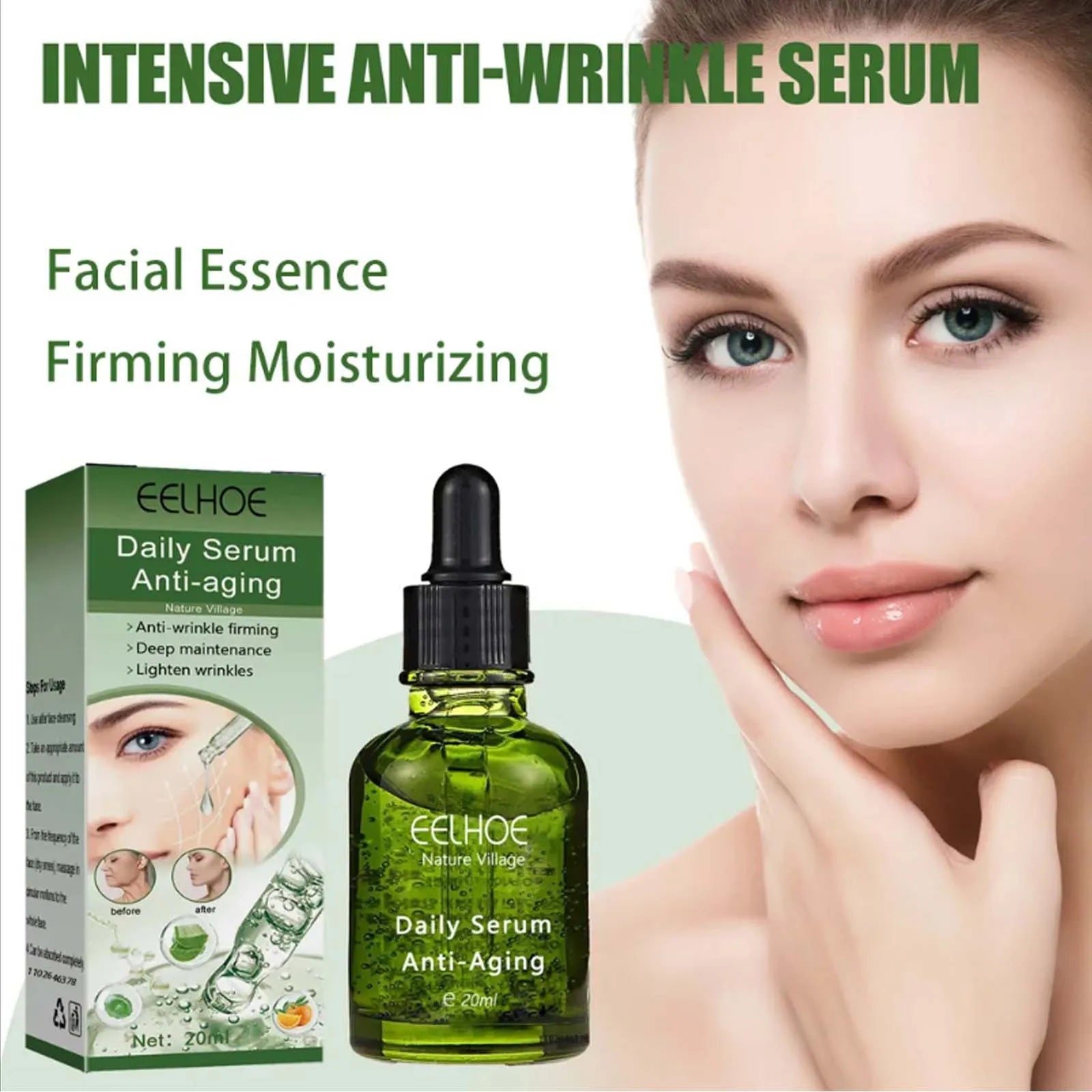 Eelhoe Lifting Firming Face Serum – Anti-Wrinkle & Brightening Lifting Face Serum Zpaxo