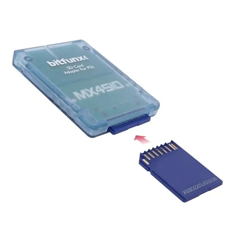 652F DIY MX4SIO SIO2SD Card Adapter Console Mini Reader Zpaxo