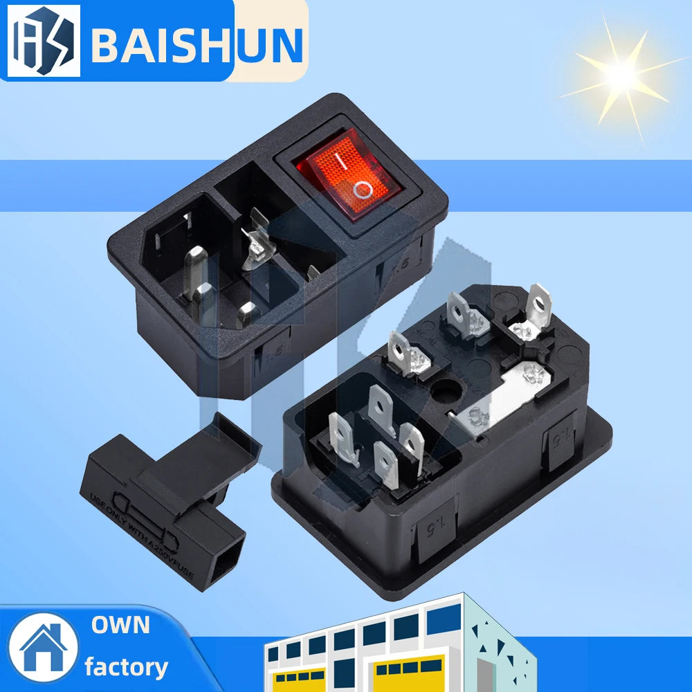 AC-01 15A 250V 3-Channel LED Lighting Control Module Fused Switch Zpaxo Default Title