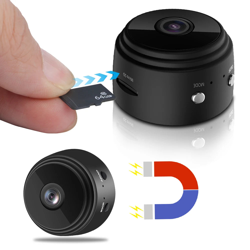 Mini IP Camera 1080P HD Wireless Micro Camcorders Night Version Voice Video Security Surveillance Wifi Cameras Smart Home A9 Zpaxo
