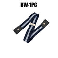 Unisex Invisible Elastic Belt Adjustable Buckle Stretch No-show Jeans