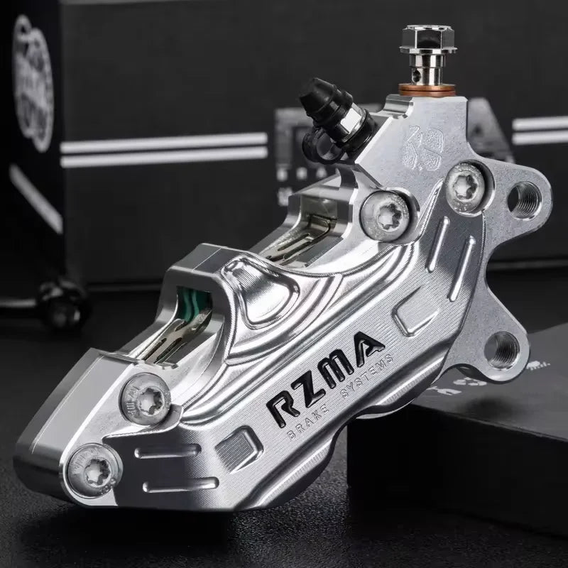 4-Piston CNC Aluminum Disc Brake Caliper – Motorcycle Upgrade