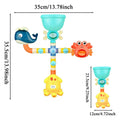 Bathtub Toys Waterwheel Bathing Toy Water Pipes Building Kit Games Education Bathroom Bathtub Shower Playset For Boys Girls Zpaxo United States Bath Toys