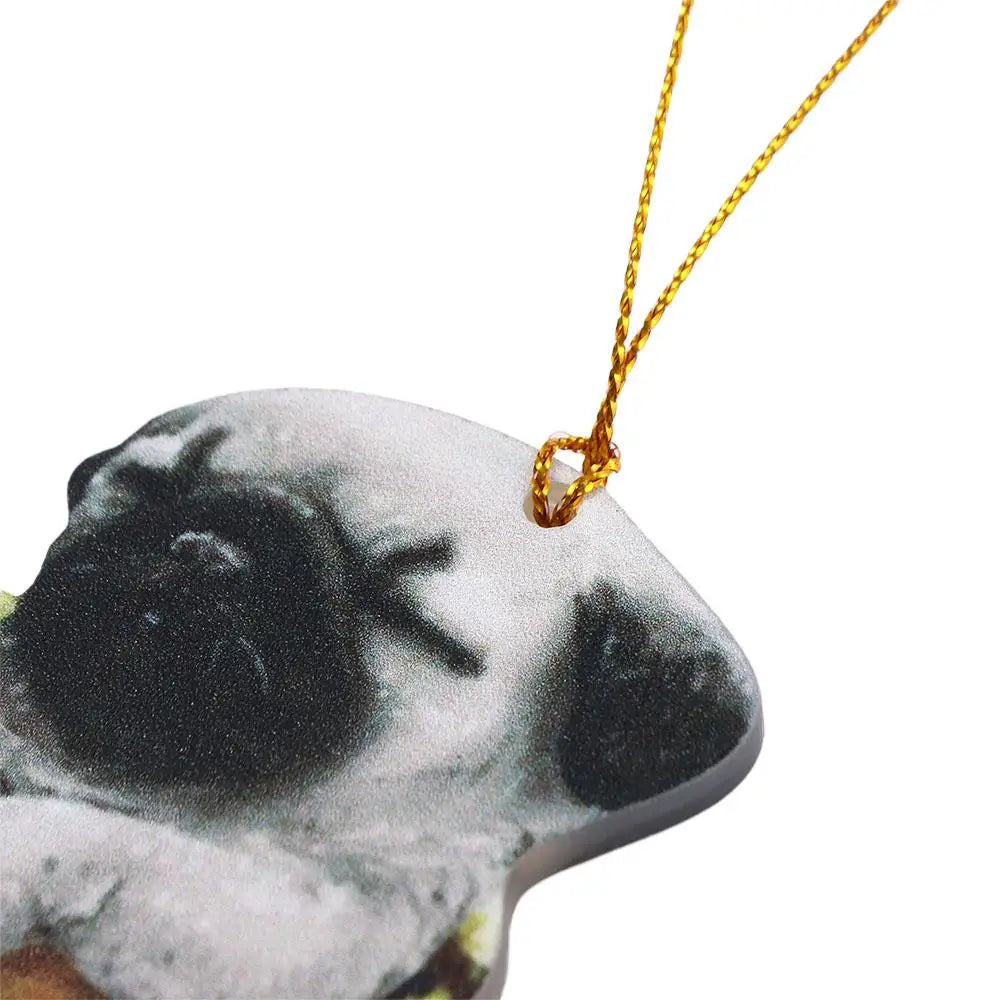 Mirror Simulation Model Car Interior Decor Animal Acrylic Pendant Car Acrylic Pendant Cat Car Pendant Car Hanging Ornament Zpaxo