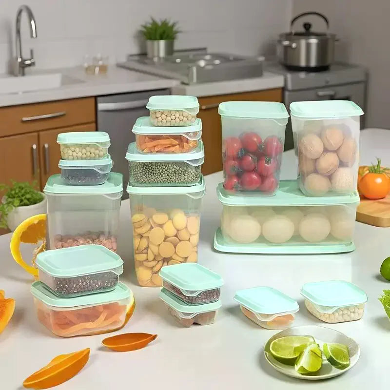 Freshness Preservation Box Plastic Lunch Kitchen Refrigerator Zpaxo