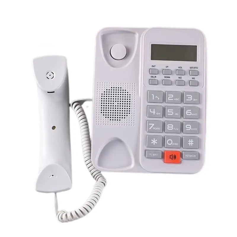 652F Landline Telephone Desktop Fixed Caller Front Desk Zpaxo