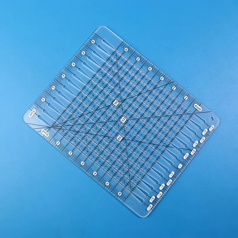 Cutting Quilting Sewing Crafts 1 Quilt Ruler Acrylic Transparent Zpaxo