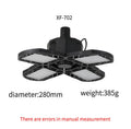 104 LED Solar Camping Light 4 Leaf Foldable Garage Rechargeable Zpaxo 4 Leaves China Mainland