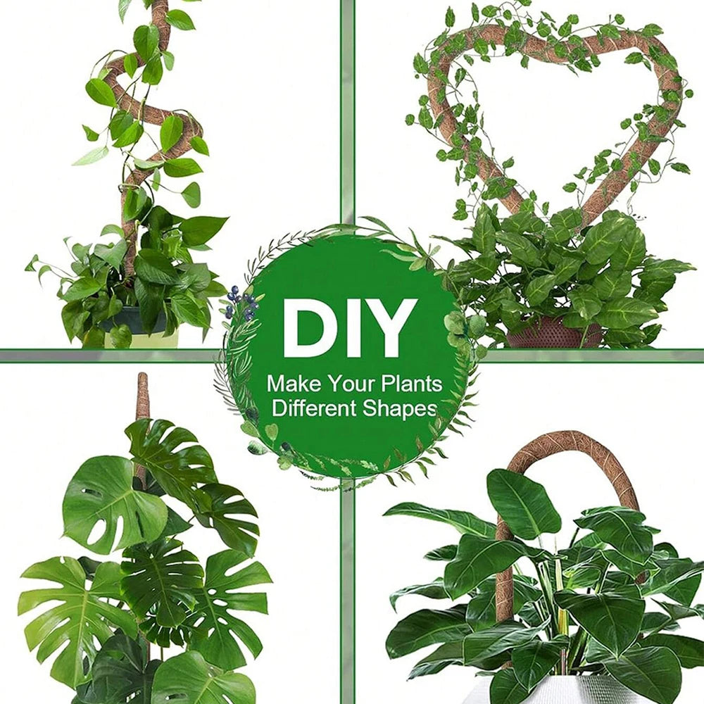 Moss Pole for Plants Monstera Plant Support Stakes for Climbing Indoor Plants Garden Trellis Plant Stick for Potted Plants Zpaxo