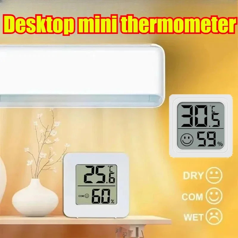 LCD Digital Thermometer Hygrometer Indoor Room Electronic Temperature Humidity Meter Sensor Gauge Weather Station for Home Zpaxo