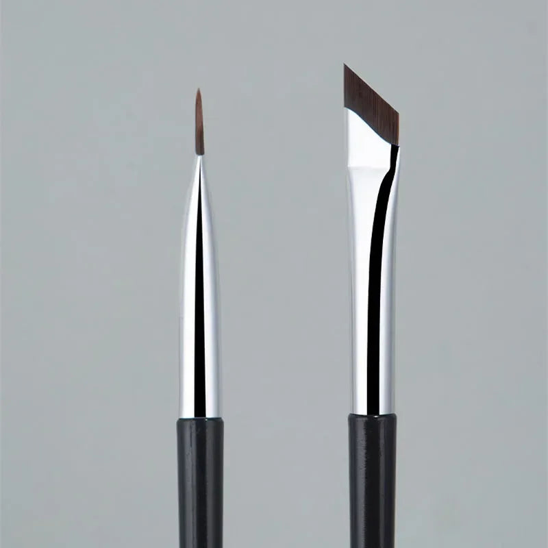 Angled Blade Eyeliner Brush Thin Eyebrow Brush Sickle Eyeliner Brush Liquid Gel Eyeliner Brush Thin Angled Eyeliner Makeup Tools Zpaxo