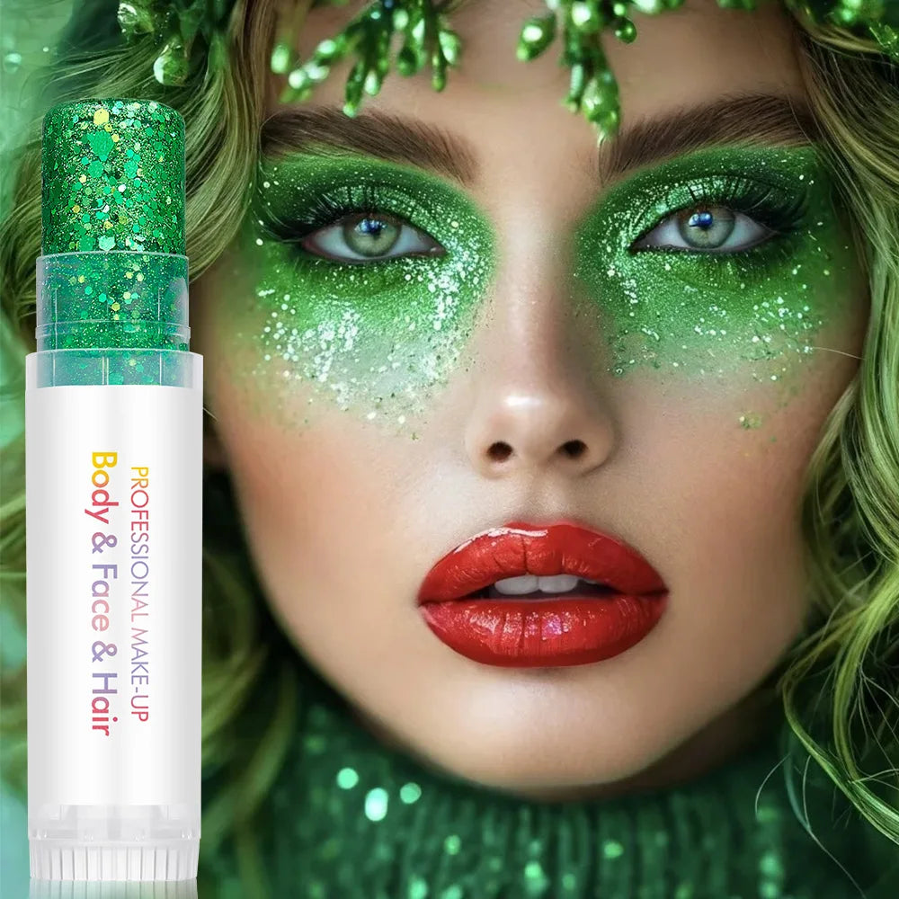 Body Glitter Long-lasting Non Greasy Suitable Face Lips Halloween