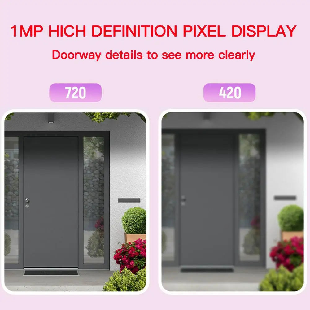2026 Solar WiFi Video Doorbell Camera Waterproof Outdoor Wireless Door Bell PIR Motion Detection Two-Way Audio Intercom Zpaxo