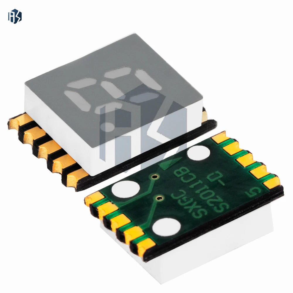 6 9x10x3mm SMD LED Display Red Cathode Pcb Zpaxo
