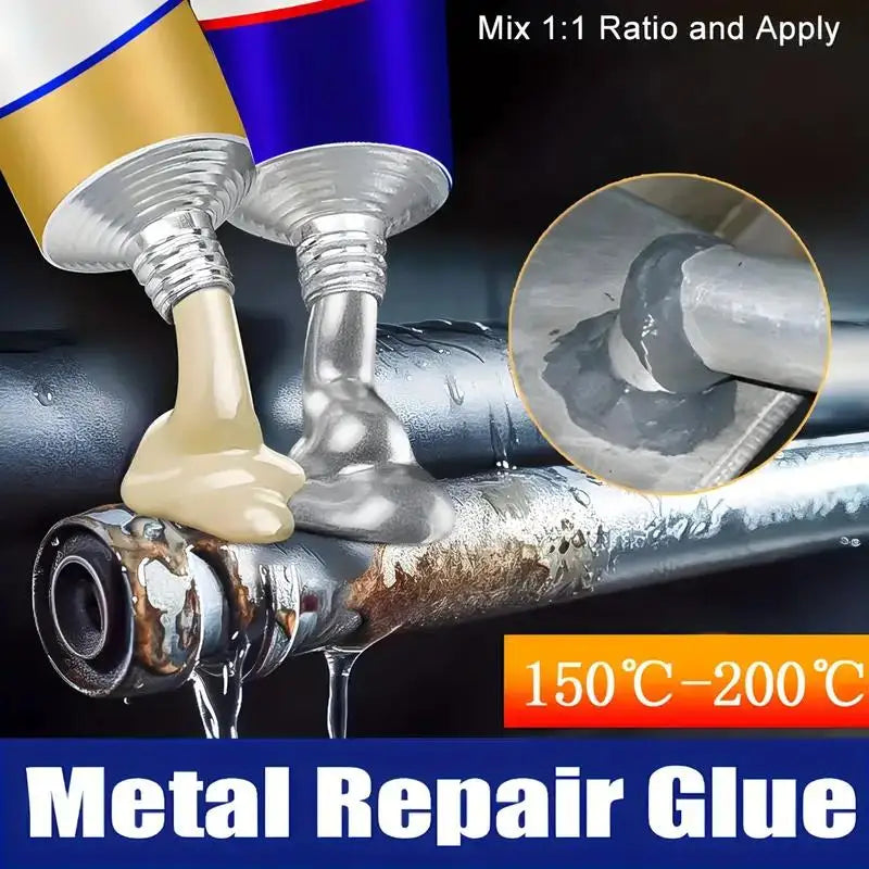 welding-grade casting adhesive-no power supply, machinable/grindable/paintable, used for metal and metal casting defects. Zpaxo