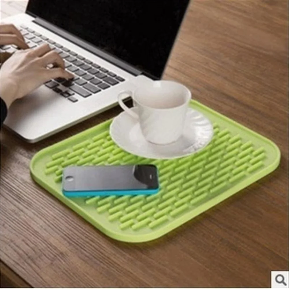 Silicone Trivet Mat Hot Pot Holder Driying Mat for Hot Dishes, Hot Pots and Hot Pan, Non Slip Heat Resistant Hot Pads for Table Zpaxo