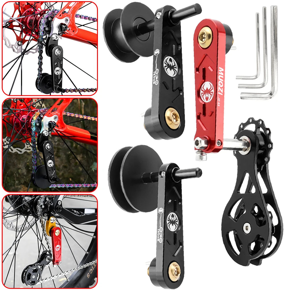 Single Speed Chain Tensioner MTB Adjustable Bicycle Lightweight