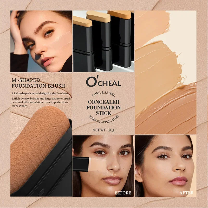 Eraser Concealer Stick Nose Shadow Facelift Concealer Spot Acne Spot Freckles Brighten Skin Tone Zpaxo