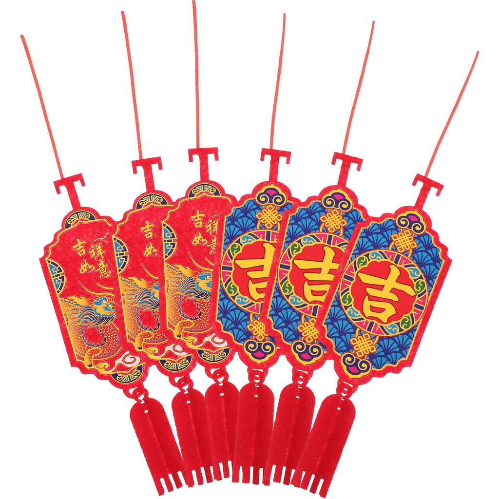 Auspicious Chinese Year Hanging Ornament Delicate Wear-resistant