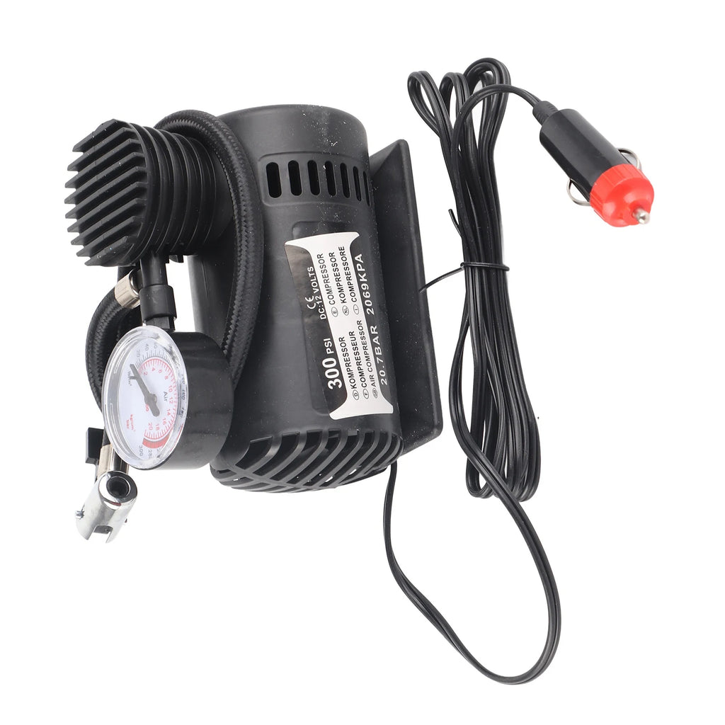Car Air Pump 12V Design Scratch Resistant Mini Portable Tire