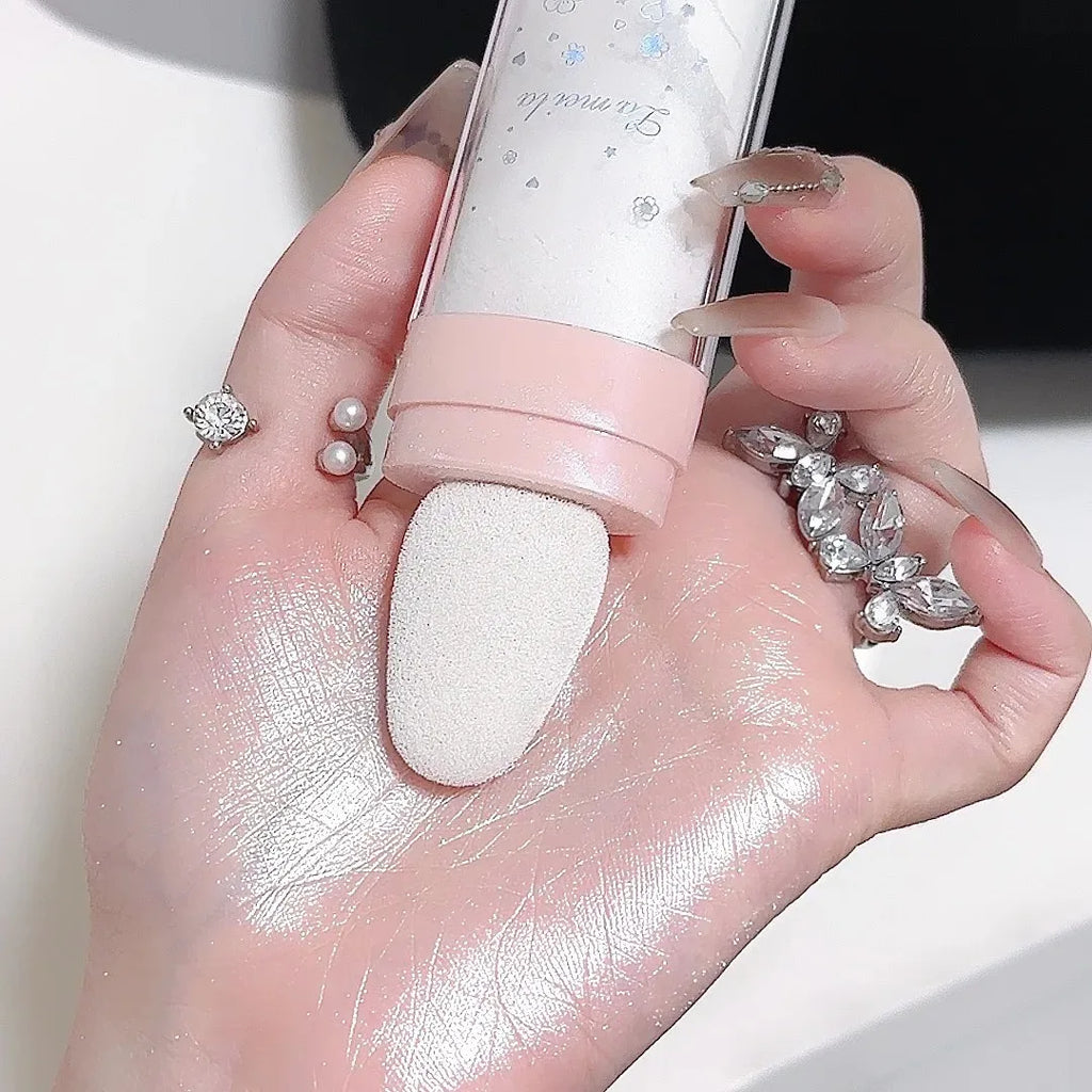 3Colors Glitter Powder Highlighter Makeup Body Brighten Natural Face