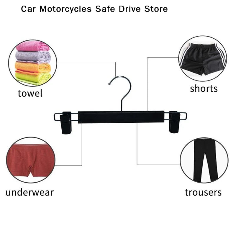 5 Space-saving Goose Z-shaped Clothes Pants Hanger Durable Adjustable