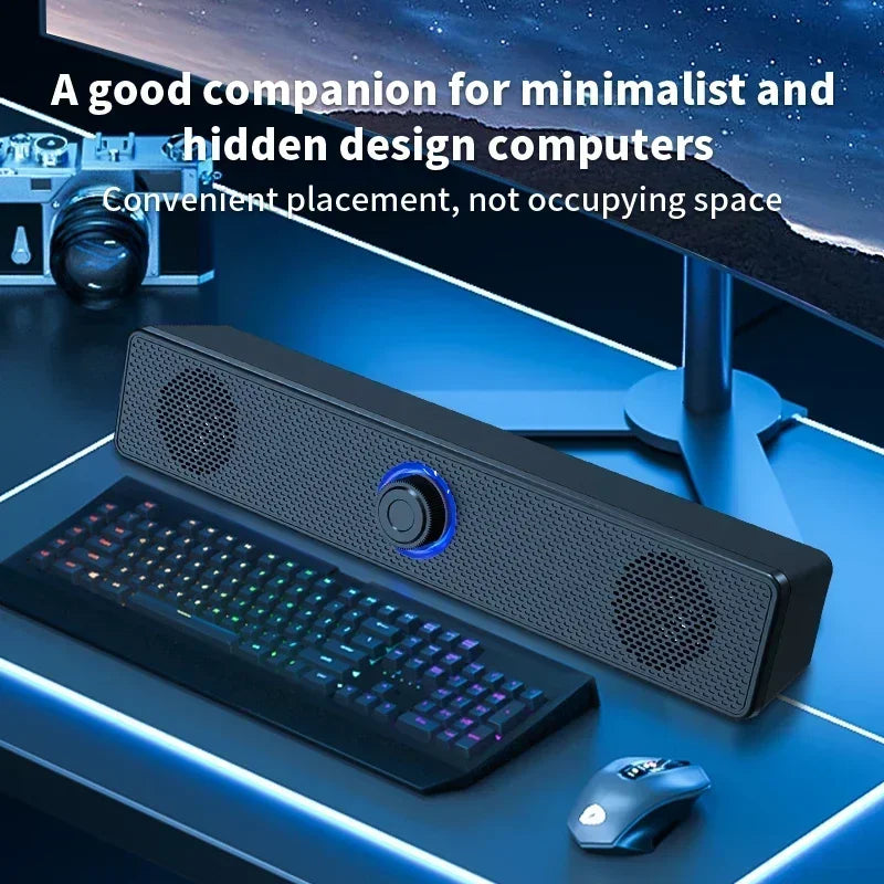 Computer Desktop High-quality 4D Surround Speaker Bluetooth Wired Dual-purpose High-volume Microphone Two-in-one Speaker Zpaxo