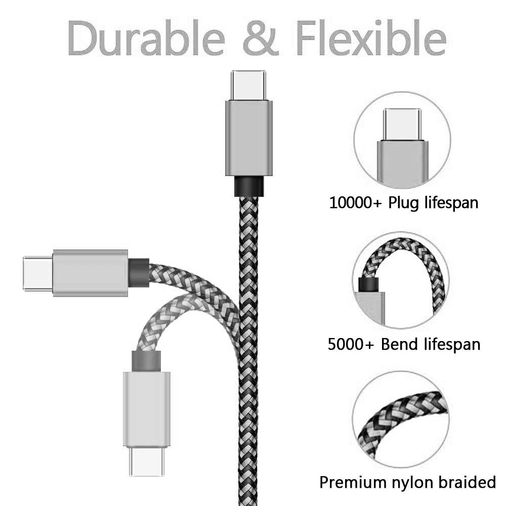 C Fast Charging Charger Samsung Huawei Xiaomi USB Quick Cable Date