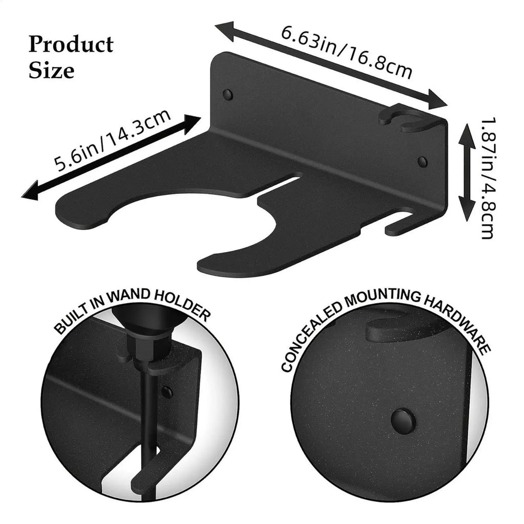 Garden Pump Sprayer Holder Save Space Pump Sprayer Storage Holder Wall-Mounted Garden Tool Organizer for Yards Porches Gardens Zpaxo