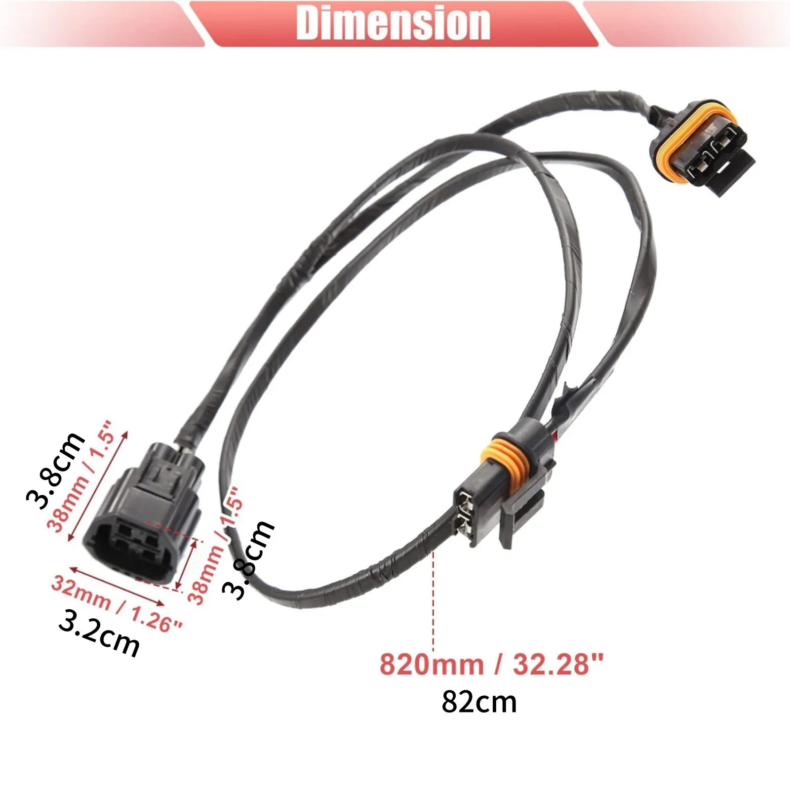 05137716AA Vehicle Radiator Cooling Fan Motor Wiring Harness Dodge