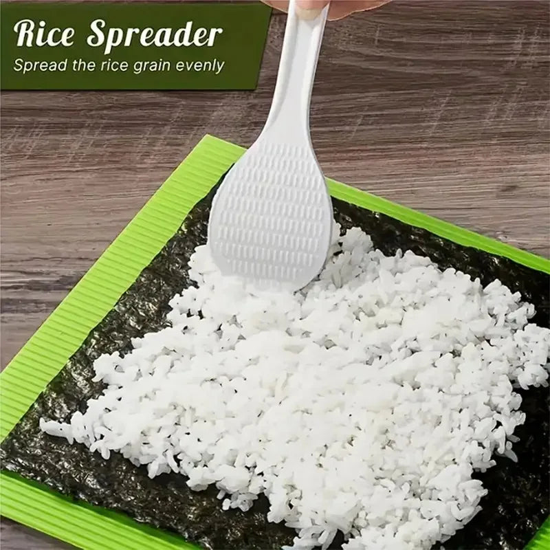 Imitation Bamboo Sushi Rolling Mat Food Grade Silicone Non Stick