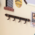 ▶1/12 Dollhouse Metal Clothes Racks Wall Hook Dollhouse Miniature Furniture Dolls House Accessories Pretend Play Toys Zpaxo A3