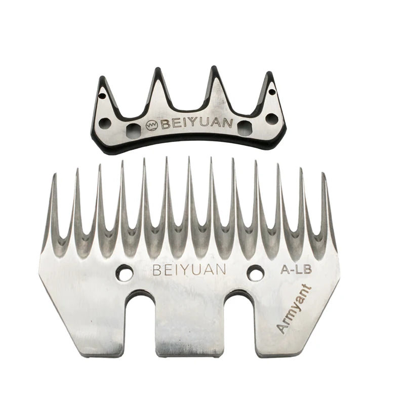 BEIYUAN Sheep Goats Shears Convex Comb Cutter Shearing Clipper 13 Zpaxo 4 Tooth 13Tooth
