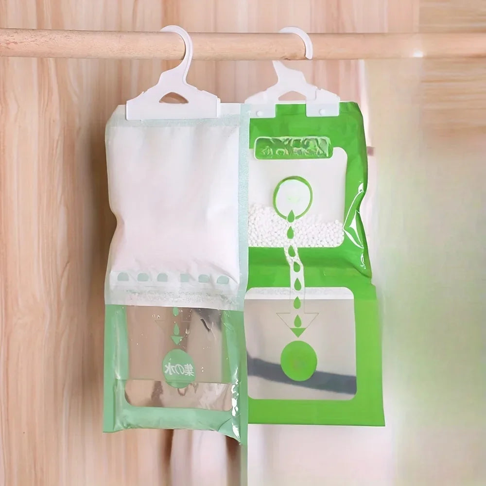 2 Household Hangable Dehumidification Bag Wardrobe Dehumidifier