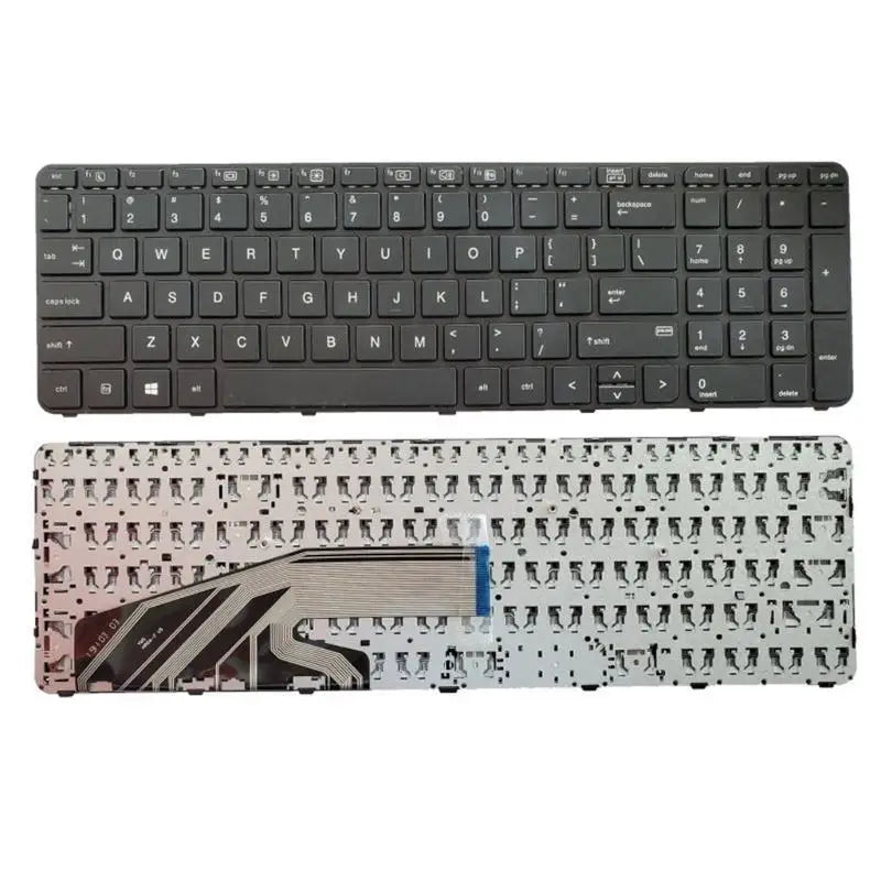 652F US Keyboard HP PROBOOK 450 G3 455 650 BACKLIT Optional Frame Zpaxo