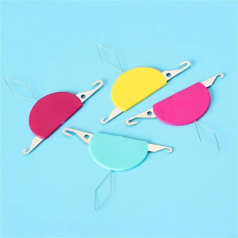 Multifunctional 1 Needle Threader Hook Embroidery Threading Tool Quick