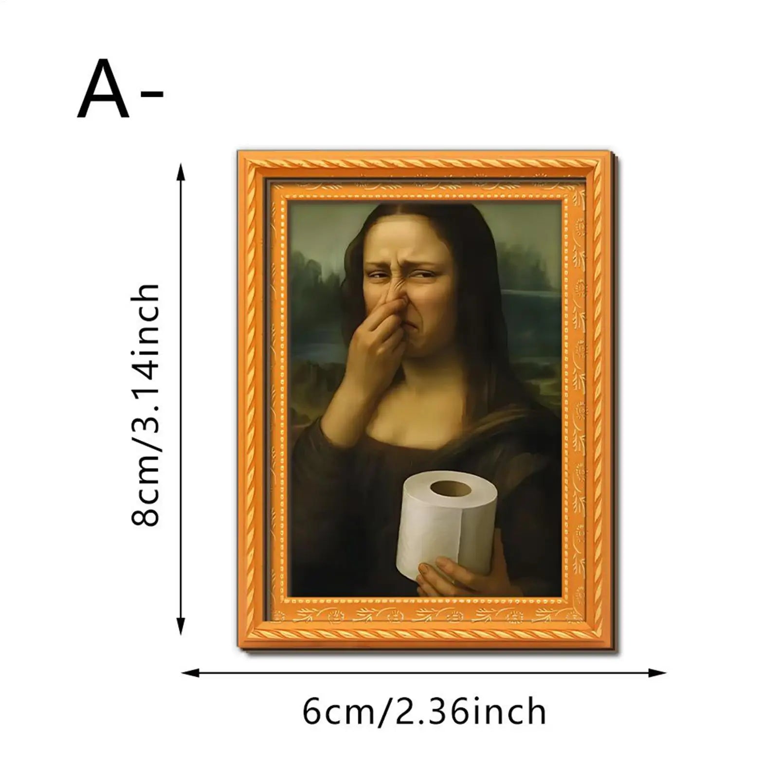 Funny Magnets Humorous Female Art Decorations Wooden Retro Photo