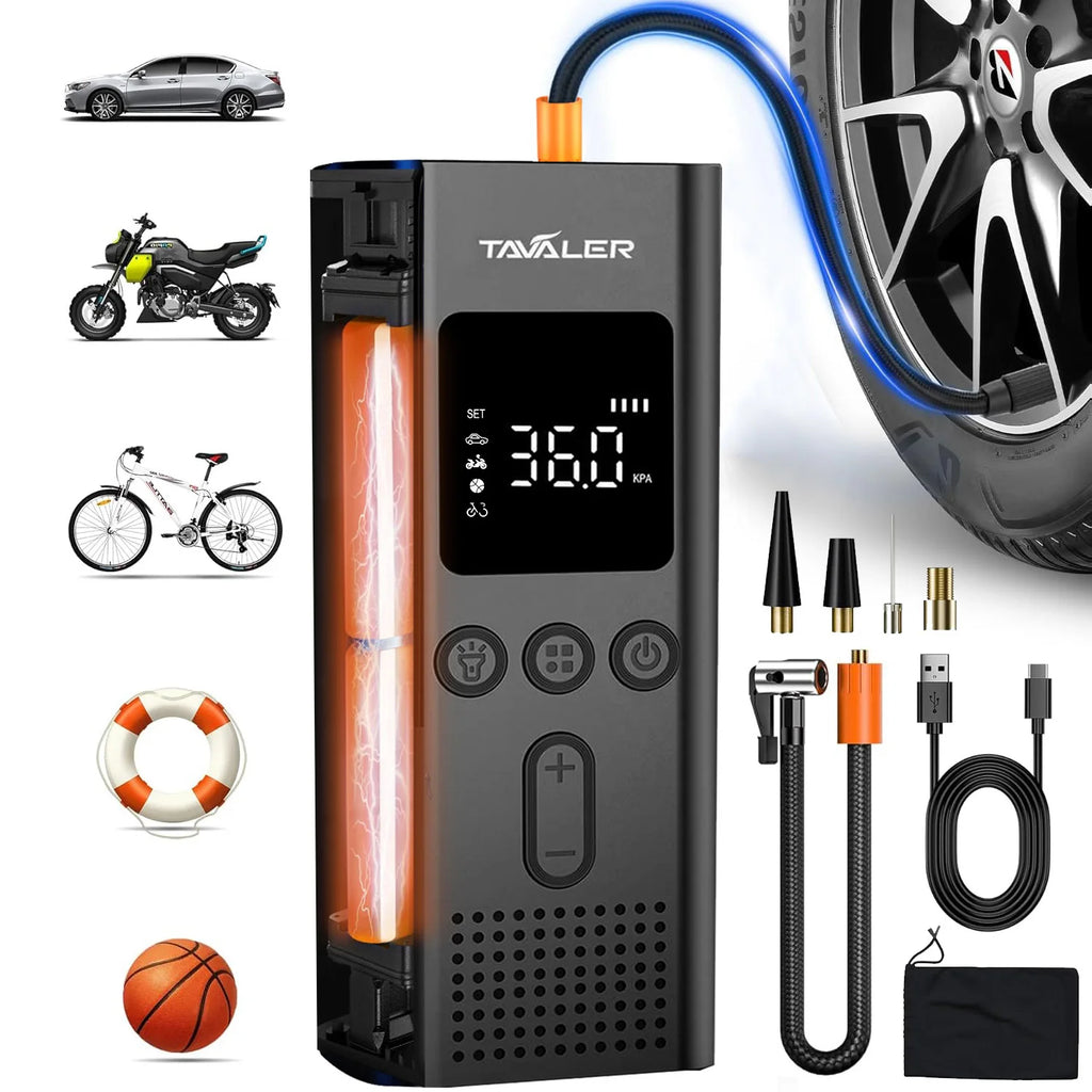 150psi Bicycle Pump Portable Wireless Digital Inflator with Schrader Presta Valve For Car Motorcycle Ball MTB Bike Accessories Zpaxo Q3