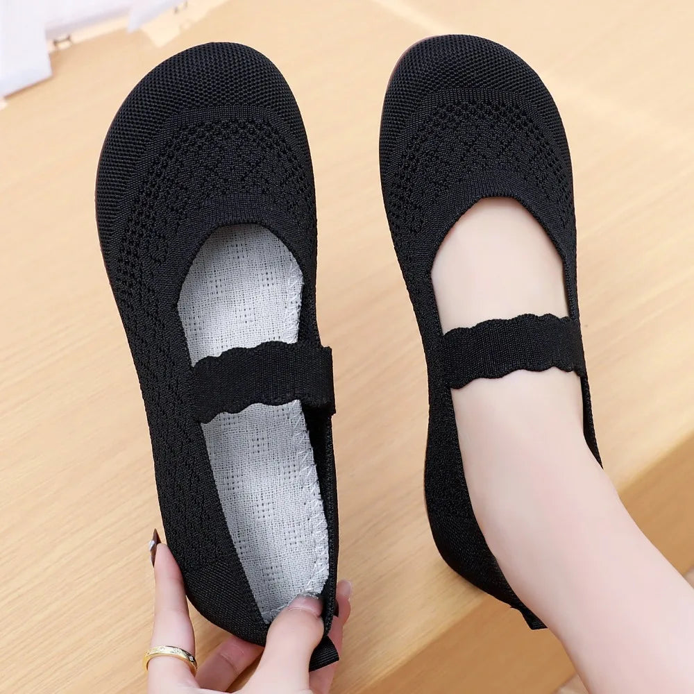 Women's Shoes 2026 Spring Flat Sole Single Shoe Versatile Soft Anti