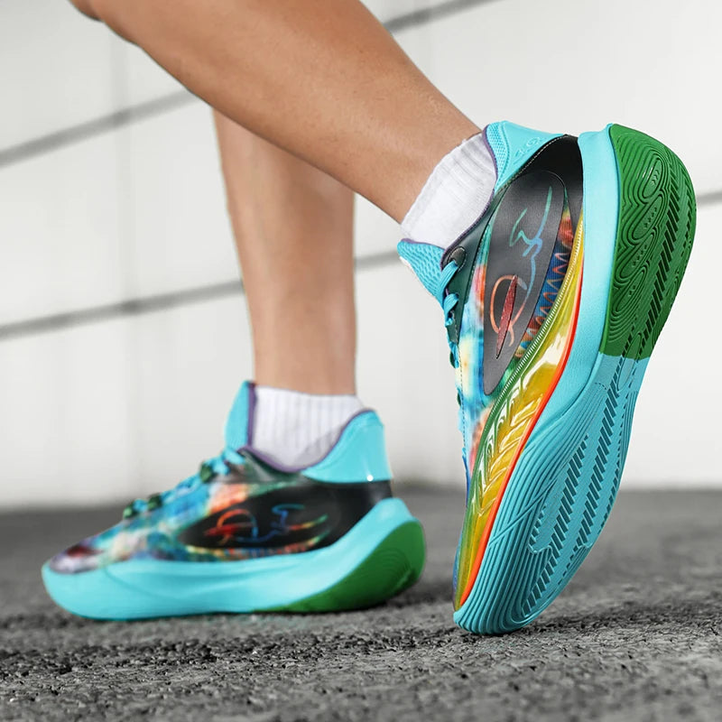Men's Basketball Shoes Breathable Cushioning Non-slip Wearable Runing