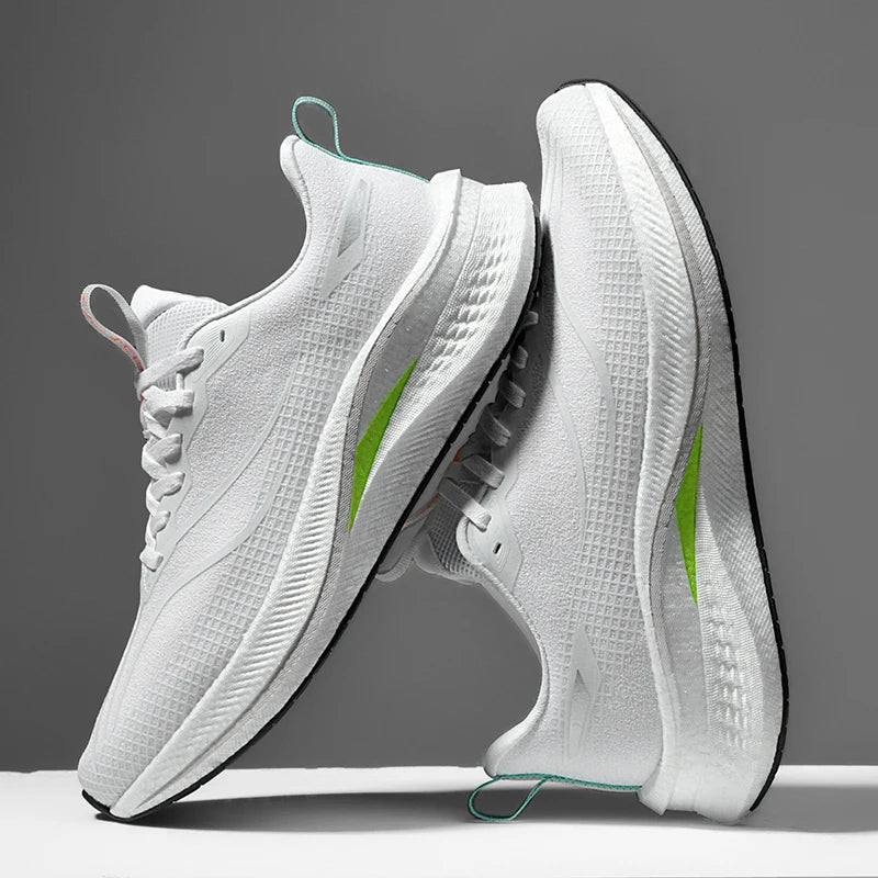 Men's Casual Sneakers Luxury Trainer Shoes Breathable Race Running