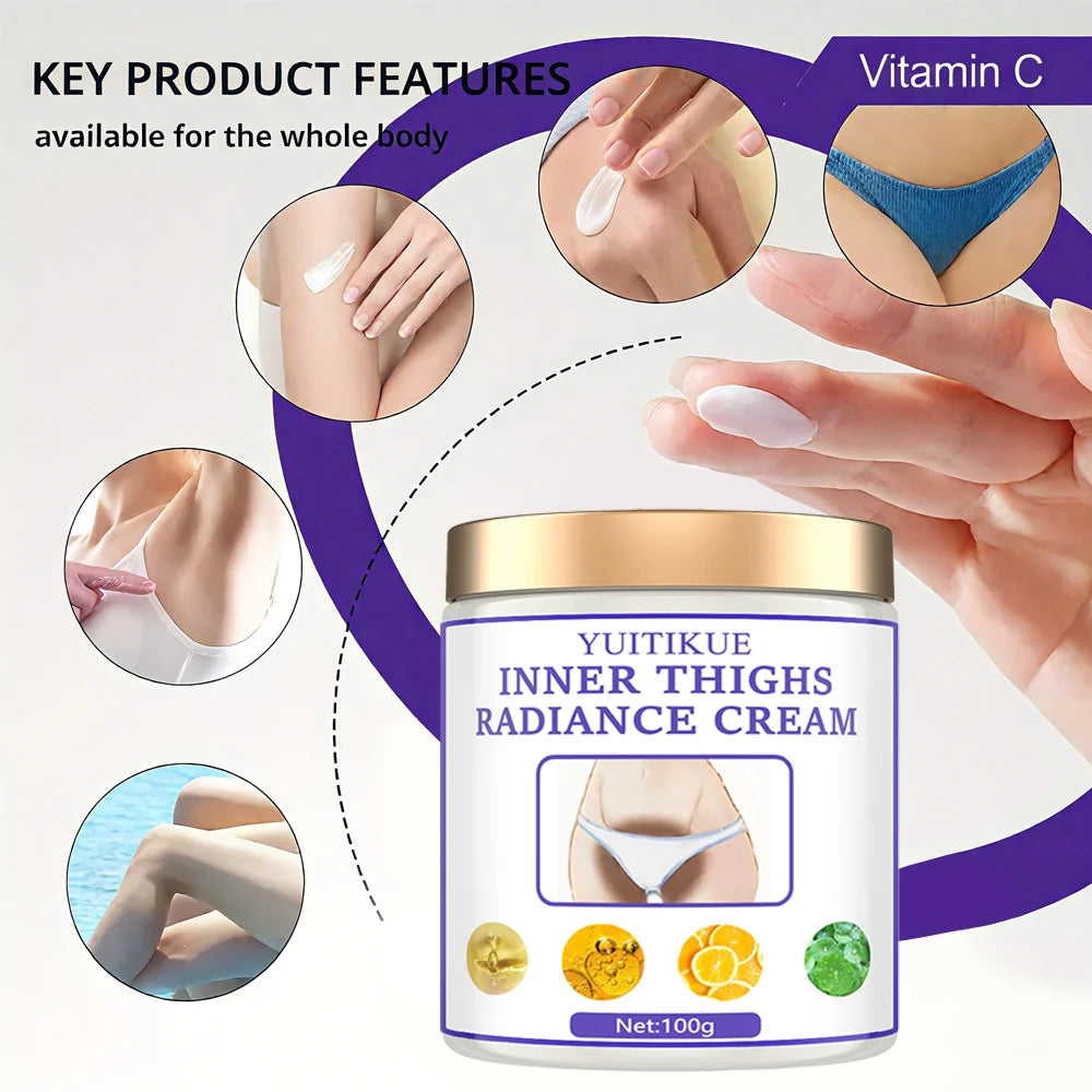 YUITIKUE Vitamin C Body Brightening Cream – Dark Spot Remover Body Brightening Cream Zpaxo