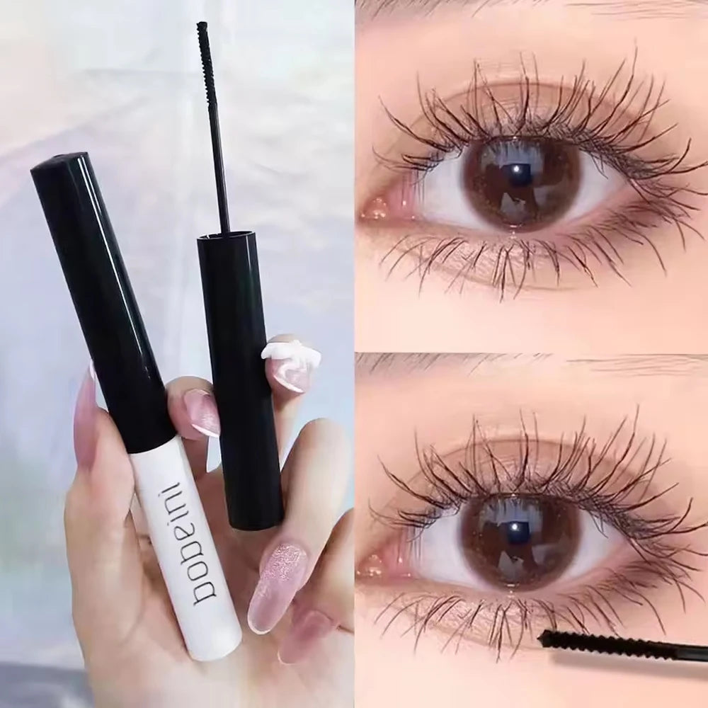 Black Extra Fine Mascara Fine Brush Head Small Brush Head Thin Curl Thick Stretch To Create Sunflower Eyelash Waterproof Zpaxo