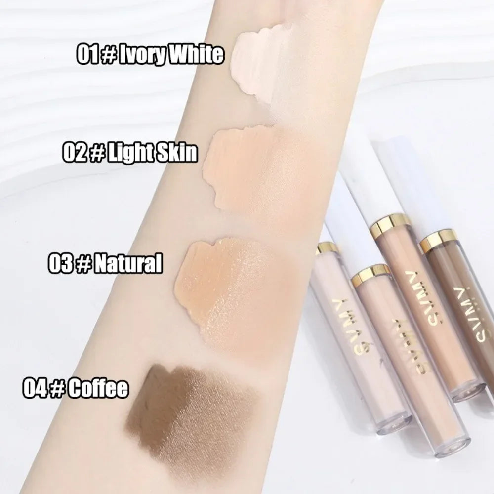 Liquid Foundation Cream Concealer Coverage Waterproof Moisturizing