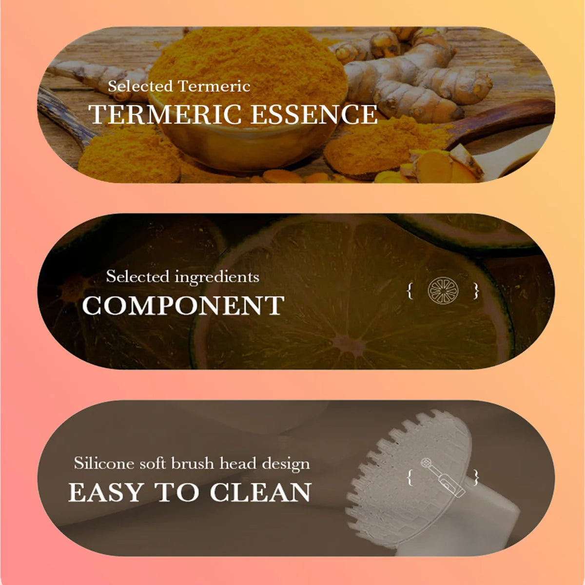 Turmeric Cleansing Mousse – Brightening Oil-Control Cleanser Facial Cleanser Mousse Zpaxo
