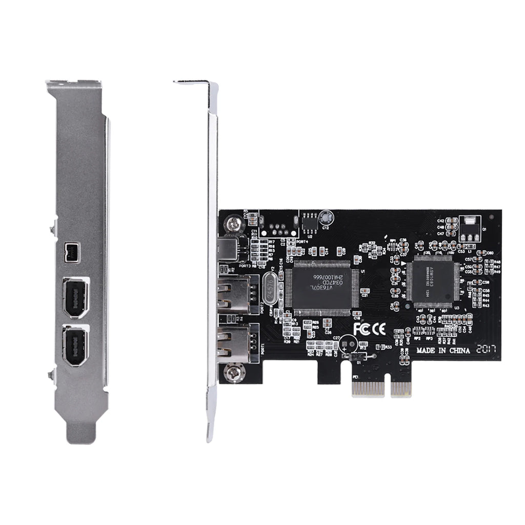 Firewire Controller Card Pci E PCI-E Express 1394a IEEE 1394 Cable